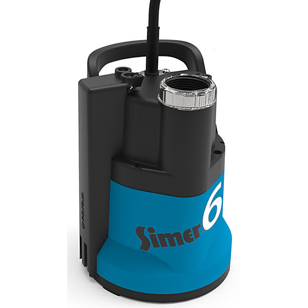 JUNG PUMPEN Schmutzwasserpumpe SIMER6S 230 V, DT. STECKER OD6601G-06-S